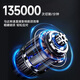 Pentium (POVOS) electric shaver for men's LED breathing lamp shaver whisker whisker wash and fast charging PQ9909 Starry Silver Alloy Version Birthday Gift for Boyfriend Father National Subsidy