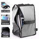 Polo Fashion Men's Men's's High-Und Localiers Travel Sac à dos Sac d'ordinateur imperméable léger Sac de banlieue Sac à école collégiale