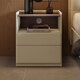 Lin's Home Italian Minimalist Home Bedroom Bedside Table Small Bedside Storage Cabinet 2025 New Lin's Wood Industry