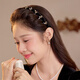 Dongyi Yanxuan headband women's high-end headdress high skull headband student face wash hair cassette with teeth anti-slip falling