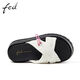 FED one-slip thick-soled sandals for summer new women's shoes simple non-slip sponge cake-soled sandals R0512-YA693