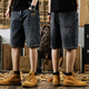 Yiling Yibeis neuer amerikanischer Casual Denim Shorts Herren Sommer Lose Fat Man Trendy Retro große mittelgroße Hosen 9926 Blau 28 Geeignet für 90-105 Jin [Jin ist 0,5 kg]