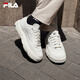 斐乐（FILA）官方ROCK岩石鞋男鞋新款帆布鞋休闲鞋运动鞋男鞋 安哥拉棕-AG 43