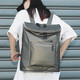 Hgirxv Trendy Rucksack Herren neuer Nischenpendler -Rucksack -Backpack Jungen Sportreisen große Kapazität Studentenbuch 15847 Silber