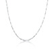 PT950 platinum necklace platinum chain clavicle chain pt999 ingot chain Valentine's Day birthday gift for girlfriend pt950-45cm-about 3.5g