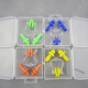 Ayub Silicone Boxed Nose Clip Earplug Set Swimming Water Earplug Supplies Nose Clip Super Soft Yellow
