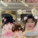MU YUNYAO fan Chengcheng Cartoon Mute Shape Desktop Ornements Figure Pendants Unique Double-couche Design Fans incontournable 8