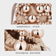 CHARLES&KEITH夏季女包CK2-50151346-A镂空金属串珠缎面手拎包女官方旗舰正品 Rose Gold玫瑰金色