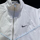 Nike (Nike) Jacke Frauen Sommer Neues Fitnesstraining Sportswear Ständer Kragen Windproof Casual Jacket Fv6305-320 Fv6305-100 Weiß L.