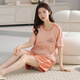 A 21 FUNB pure cotton summer pajamas ladies pullover pajamas summer shorts shorts comfortable and casual home clothing set Z9856 M [recommended to wear 80-100 Jin [Jin equals 0.5 kg]]