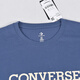匡威（Converse）经典圆领T恤2024年新款夏季男女情侣休闲运动短袖10027229-A02 MCH687-UFL S /165