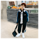 Zuoxi Children's Clothing Boys Sports Sports 2025 Nouveau pantalon de veste d'automne