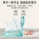爱宝适婴儿蚊帐罩床上全罩式可折叠新生儿全网蚊帐宝宝防蚊罩 绿色 S630