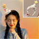XPEL birthday hat headwear atmosphere props for taking pictures of girls and children atmosphere scene layout decorative hairpin headband star birthday hat hairpin 1 pack