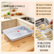 Hanxiao dumpling box refrigerator packaging storage box food-grade wonton dumplings frozen storage box 304 stainless steel crisper box single layer 1 pack