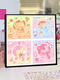 The shopkeeper cute little pony lily personified cartoon digital oil painting DIY children's hand-painted fill coloring cartoon oil painting LL13661 acrylic paint + professional canvas + multiple professional brushes