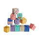 Infant and toddler soft glue educational toys glue animal digital building blocks for children's early education new product DIY assembly 1047-Soft glue marine animals 8 color boxes
