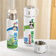 Chengliu reines Kuhpferd Thermometer Mädchen kleiner süßer Wasserbecher Home Student Lustige Tasse Personalisierte kreative Jungen Vv9227 Kuhpferdhand tragbares Thermometer 350 ml