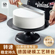 OMGD aluminum alloy baking turntable tool birthday cake decorating trowel rotating 12-inch home 12-inch iceberry powder_aluminum alloy turntable with solid