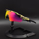 Oakley 9275 Fahrradbrillen 9208 Outdoor Sports Mountaineering und Lauf Sonnenbrillen TR90 Frames Männer und Frauen Paare Paats schwarze Rahmen rote Stücke Einzelstück + Gegenverpackung