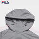 Veste tissée officielle de Fila Yang Mi avec le même style que Fila Fila 2025 Automne Nouvelle veste courte à capuche lâche à la mode Yunzhi Gray-Dy M 165 / 84A / M