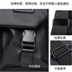 Qiaran [marca alemana] bolso cruzado moda moda de trabajo para hombres y mujeres bolso casual de gran capacidad bolso de cartero personalizado bolso de cartero negro