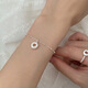 
bhiodha Korean version of pearl silver bracelet without fading combination bracelet for summer women ins style jewelry SL1144