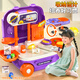 
Yimi Children's Toys House Simulation Kitchen Stove Trolley Box Storage Birthday Gifts for Men and Women Aged 3-6 Years