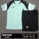 
KELME football suit custom Kamei short-sleeved jersey men's and women's competition training team uniform quick drying breathable printing number sport 010 black 2XL