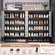 Litai Shoe Saine Door Door Entrance Cabinet Шкаф, интегрированный с твердым деревянным стойкой, простой многослойный домашний внешний коридор.