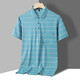 ZGA HaiLan Home (HLA) same dad short-sleeved T-shirt among men's summer clothes 2024 new 9903 white strips M 165_[115Jin[Jin equals 0.5 kg]]