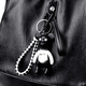 Neue koreanische Rucksack Mode koreanische Version Trendy Simple Schoolbag Frauenbag Rucksack vielseitige Computertasche Frauen schwarz mit Anhänger großer Größe