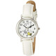Bürger Q/Q Falcon Watch Leicht und vielseitig weißer Hund wasserdichte Zeiger Uhr AA95-9854