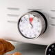 Magnetic mechanical timer for kitchen learning, visual timer for children, self-discipline time management reminder, long battery life, 1 piece