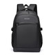 Business Herren-Rucksack High-End-Rucksack mit großer Kapazität Rucksack Pendeln wasserdichte Computerbeutel Mode Rucksack Schwarz