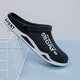 
Pei Shiyan's summer Baotou Drag Men's Outdoor Sandals Sports Slippers Dual-purpose Beach Shoes Anti-slip Fitness and Wear-resistant Hole Shoes Tide 3881 Black 40