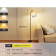 Huale Group Stößen Lampen moderne einfache Wohnzimmer Schlafzimmer vertikaler bodenstehender Tischlampe Atmosphäre Französische Nachtlampe grenzüberschreitend 1396-Drei-Farblicht-5W