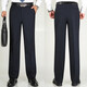 Pantalones de espíritu de jeep para los pantalones de hierro recto de hierro libre de primavera y otoño para hombres para hombres de mediana edad de otoño e invierno pantalones de mediana edad azul marino LD9902 29 (2 pies 2 cintura)