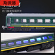 Spider Old Model Simulate Green Leather Train Modèle Alloy Car Mode