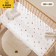G.DUCKKIDS crib fitted sheet baby crib simple cotton type A spliced mattress cover special newborn children's bed cover bed cover Xiaohua 80*200