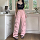 
Multi-pocket casual ice silk work pants for men and women neutral summer outdoor trousers trendy couple casual pants KXW 687 black [ice silk work pants] S [80-90Jin [Jin equals 0.5 kg]]