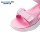 Skechers Girls Velcro Sports Sandals 303048L Light Pink/LTPK 27.5
