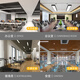 Oppo same style square light LED long strip light office lamp aluminum square light special office chandeliers light installed strip light store upgraded brightening 15054cm-36W white light