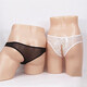 Couple's underwear, sexy double temptation, no need to take off, transparent opening, men and women have intercourse, no need to take off, passionate lace opening, male red