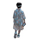 Ttpmer Boy Summer Camisa de manga corta Camisa floral delgada Boy Casual Summer Top 6626 Fotografías Camisa de color [Top] 130