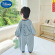 Disney's New Ice Silk One Piece Ropa para niños para niños y niñas Cartoon Anti-Kick Buckle Anti-Cooling Air acondicionamiento Lindo Pajamas 727 Beige 110