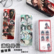 Xiao Jiejiang chose the strange fairy surrounding student glasses box customized large capacity pencil case mirror box portable sunglasses box white [glasses box] the strange fairy z13971