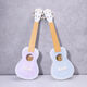 Ibanez23寸尤克里里ukulele可弹奏乐器小吉他礼物尤克里里冰花高级配色 23寸冰花蓝