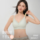 猫人性感蕾丝内衣女夏季小胸聚拢收副乳防下垂美背无痕文胸罩无钢圈 冰青 S 【建议80-95斤】