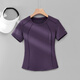 
PHIGEER sports top for women 2025 high-end new style rear pockets can hold mobile phone quick drying clothes running fitness short-sleeved T-shirt Daizi short-sleeved short-sleeved [rear pocket mesh quick-drying breathable] XL [recommended 118-130Jin [Jin equals 0.5 kg]]